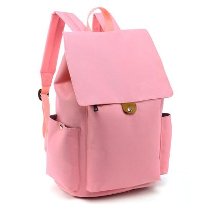 China Fashion New Anti-theft Backpack High School Bookbags Polyester Mochilas Pink Daily Laptop Backpacks For Boys Girls for sale