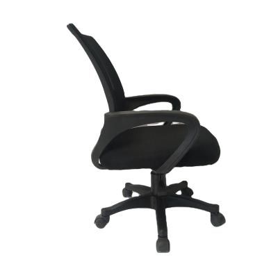 China Hot Selling Adjustable Design Modern Ergonomic Black High Back Net Mesh Office Chair (Height) for sale