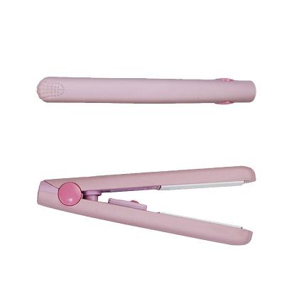 China 2022 Cheap Goods Naturally Eco-friendly Price Beauty Promotion Gift Customized Mini Flat Iron Hair Straightener for sale