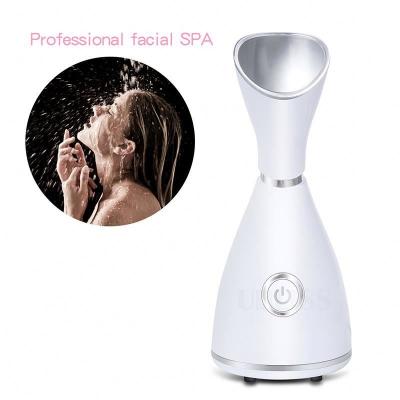 China High Quality Hydrating Moisturizer Water Jet Nano Spray Vaporizador Hot And Cold Home Use Sauna Facial Steamer for sale