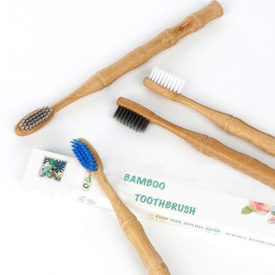 China Supplier 100% Battery Operated Biodegradable Adult Disposable Charcoal Manufacturer Factory Price Bamboo Toothbrush for sale