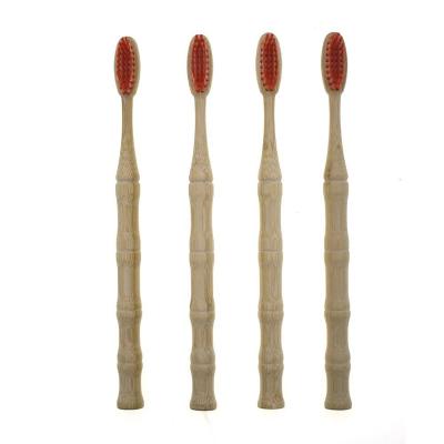 China Best Quality Manual Hotel Soft Eco Friendly Adult Disposable Travel Battery Operated Selling Bamboo Toothbrush for sale