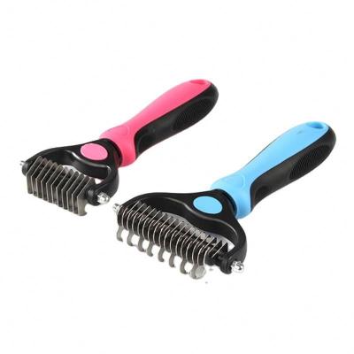 China Viable Wholesale Cheap Dryer Professional Grooming Massage Cleaning Stainless Steel Hair Pet Brush for sale