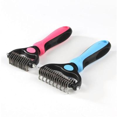 China Professional Grooming Tooth Dryer Professional Massage Bath And Massage Stainless Steel Pet Brush for sale