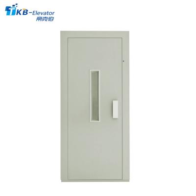 China Traditional Customizable Semi-automatic Lift Door Parts Elevator Door Manual Swing Door for sale