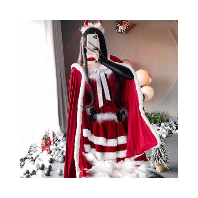 China Factory direct supply cotton in temptation high quality party uniforms Christmas cosplay costumes for sale