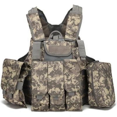 China Demountable Multicam CP ACU Outdoor Tactical Vest Strike Battle Military Combat Hunting Tactical Plate Lightweight Vest for sale