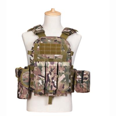 China Men's Tactical Vest Police Vest Military Training Vest Equipment Waterproof Black Tactical Carrier Dish Pocket Vest Vest for sale