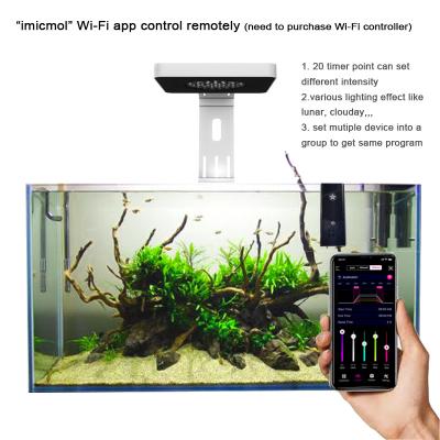 China Micmol G4 Aqua Pro 120w 4 Channels Programmable Led Aquarium LED Planted Light Aquarium Light Used For Aquatic Plants Planted Tank for sale