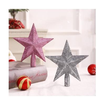 China Ecofriendly Five pointed star christmas tree with star decoration christmas tree star topper for sale