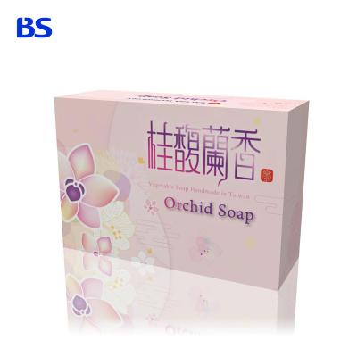 China Disposable Custom Soap Packaging Box Die Cut Hot Stamping Paper Packaging For Eco-friendly Biodegradable Soap Packaging Paper Drawer Box for sale