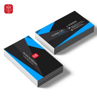 China Unique Die Cut Custom Paper Business Business Card Transparent PVC Frosted Uncoated VIP Black Paper Hot Stamping Ultra Thick Paper for sale