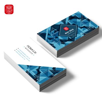 China Business Art Paper Customized Shape Luxury Business Cards for sale