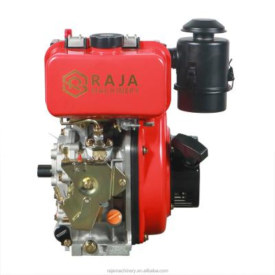 China Brand New Land Use 247CC KW RJ173F Air Cooled 3.5kw 3.8 Single Cylinder Diesel Engine For Generators for sale