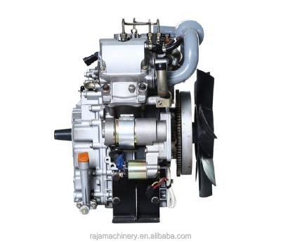 China Land Use RJ2V80 Double Cylinder 794CC Diesel Engine 16.3HP 17.6HP Water Cooled Engine Used for sale