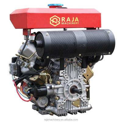 China Wholesale RJ2V92 997CC 22.4KW Land Use Two-cylinder 4-stroke V-twin air-cooled diesel engine with good quality for sale