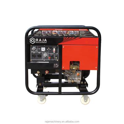 China Common Units Vertical Four Stroke Generators 50Hz 8.8KW 8.8KVA 8800W 667CC Diesel Open Commercial Generator for sale