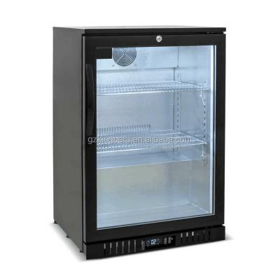 China Single-temperature one glass door for upright bar cooler display cooler wine cooler for sale