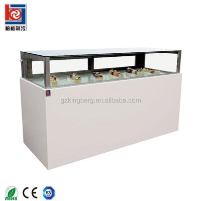 China Single-temperature R134A refrigerant and 2-8 degree temperature meter refrigerator display case for sale