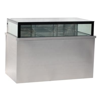 China Refrigerated Commercial Single-Temperature Cake Display Cases Chocolate Showcase For Cake for sale