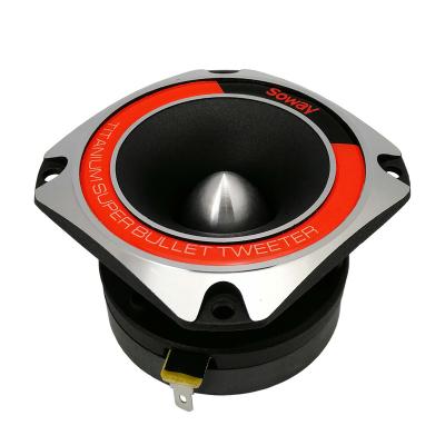 China Professional car audio system Soway production of car speaker ZC-121 horn tweeter aluminum car audio for sale