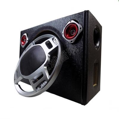 China Soway OP-F PC-8 Car Audio Loaded Enclosures Car Active Woofer Under Plastic Enclosure For Electronics Build 16 Years 6.5