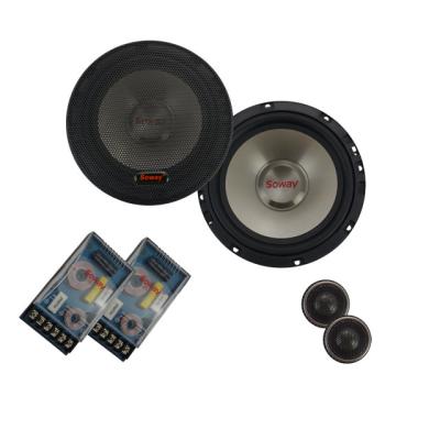 China Speaker SW-6525 component soway car stereo 6.5 inch two way speaker/professional coaxial speaker for sale