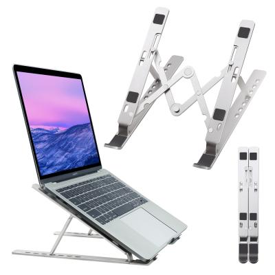 China Portable Adjustable Laptop Stand (The Other) Adjustable Aluminum Foldable Laptop Stand Holder Laptop Stand for sale