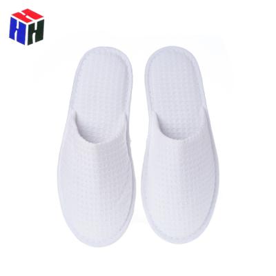 China Closed Toe/Open Toe Flip Flop Cheap EVA Sole White Waffle Wholesale Hotel Slipper With Logo for sale