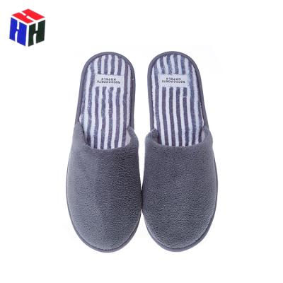 China Gray Closed Toe Hotel Slipper/Wholesale Cheap Disposable Open Toe Flip Flop Closed Toe for sale