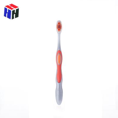 China Home Use Daily Oral Care Plastic Adult Nylon Toothbrush With Tongue Cleaner for sale