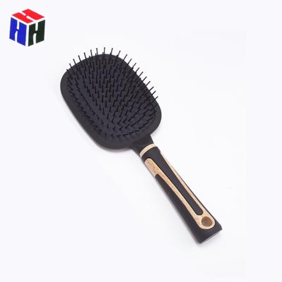 China Nondisposable Plastic Paddle Massage Hair Comb Set Nylon Bristle Detangling Wet Hair Brush for sale