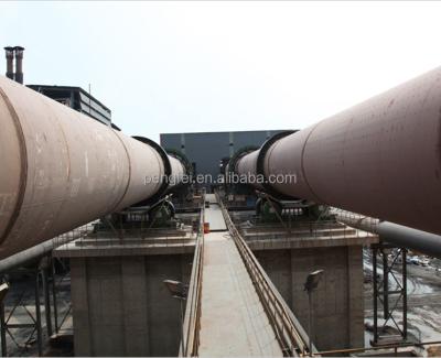 China Spodumene Slag Calcining Rotary Kiln / Industrial Rotary Calcining Kiln for sale