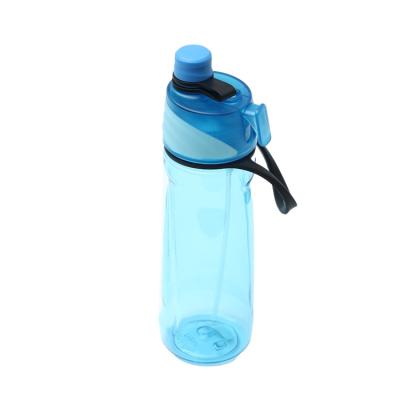 China Matte Water Cup Men Women Large Capacity 650ml Sport Water Bottle Portable Plastic Outdoor Portable Bottle For Kids Student Water for sale