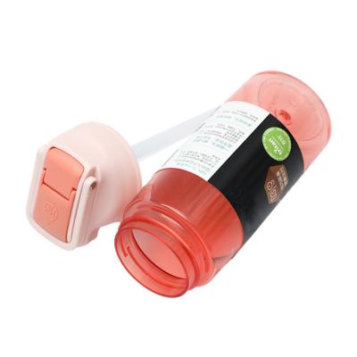 China Sustainable Eco Friendly Plastic Kids Bpa Straw Water Bottles With Custom Free Logo for sale