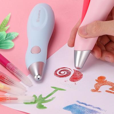 China Tenwin 5600 Cute Children Painting Airbrush Marker Pen Sprayer System For Kids DIY Art 5600 Gifts for sale