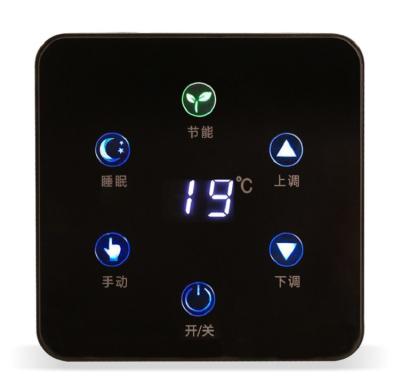 China Hotel programmable touch screen smart wifi room thermostat for floor heating for sale