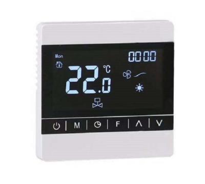 China Weekly programmable hotel hvac systems fan coil wifi air conditioner thermostat for sale