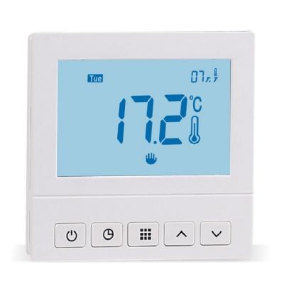 China Hotel 7 day programmable thermostat wifi room weekly programming heating thermostat for sale