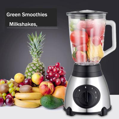 China Customized Ice Crusher In Batch Small 3 Button Gears 600W Home Use Grain Fruit Blender for sale