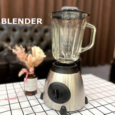 China Ice Crushing Multifunctionfood Grade Blender 600W Home Use Grain Fruit Glass Blender for sale