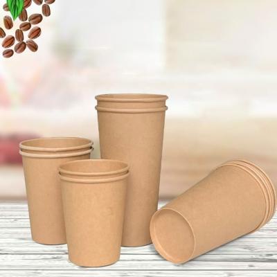 China Recyclable Customized 2oz  Quality Kraft Paper Cup Print Disposable Buy At Factory Price Kraft Paper Cup for sale