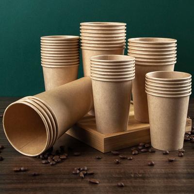 China Recyclable Customized 5oz Quality Kraft Single Wall Paper Cup Print Disposable Buy At Factory Price Kraft Paper Cup for sale