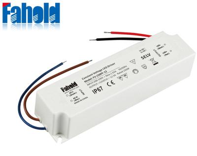 China High Reliability 12V 24V LED Power Supply Driver Ce RoHS Approved IP67 Lightbox Slim Size Constant Voltage LED Driver for sale