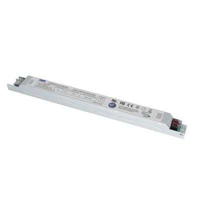 China LED Lighting 100-277V 12V/24VDC Output 60W Thin Strip Internal Driver Power Supply for sale