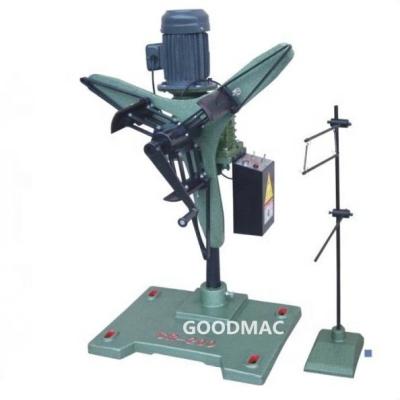 China Building material stores motorized decoiler light duty model CR-200, as small narrow metal strip coil uncoiler machine for decoiling coil unwinding for sale