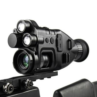 China Wholesale High Quality Black Waterproof Aluminum Alloy 3.1 Inch Night Vision Hunting Monocular Telescope for sale