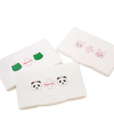 China Viable Manufacturer Wholesale Portable Mask Stand Mask Case Cute Box for sale