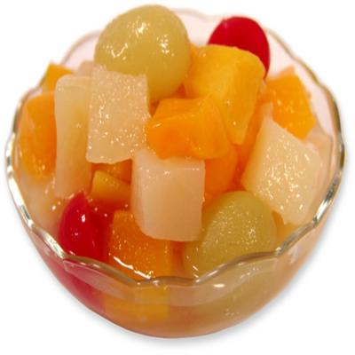 China Best Export 425g Canned Fruit Mixed Fruit OEM Brand In Heavy Syrup for sale