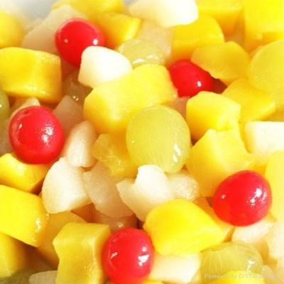 China New Season 3000g Canned Canned Fruit Salad In Pear Juice for sale